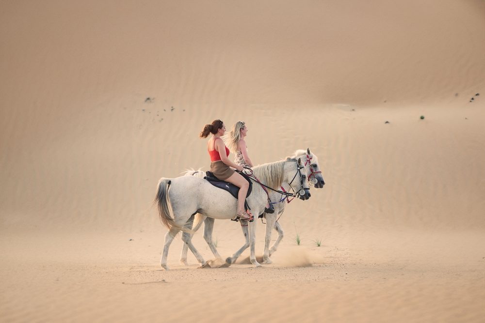Horse riding